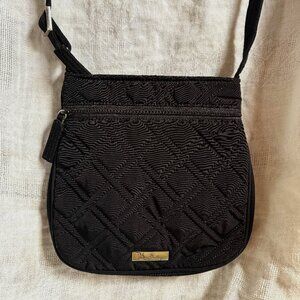 Vera Bradley | Cross Body Bag | Quilted Black